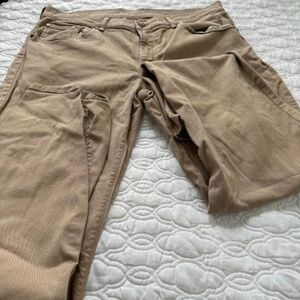 Mott and Bow Tan Jeans Size 34 x 36 Tan
